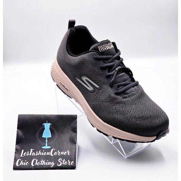 Skechers Women's Gray Pale Pink Go Go Run Consistent Running Shoes Sz 9.5 2152 - Picture 15 of 16